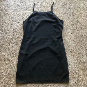 NWT Banana Republic Black Dress w/ Circle Cutouts